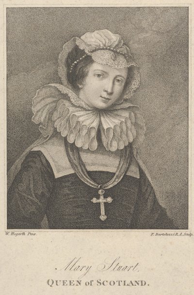 Marie, reine des Écossais, 12 janvier 1803 - Francesco Bartolozzi