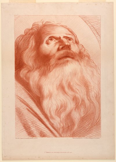 Tête de vieil homme - Francesco Bartolozzi