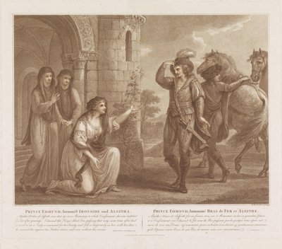 Prince Edmond et Algitha - Francesco Bartolozzi