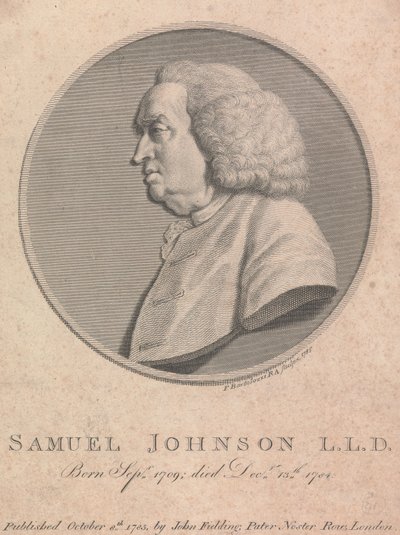 Samuel Johnson - Francesco Bartolozzi