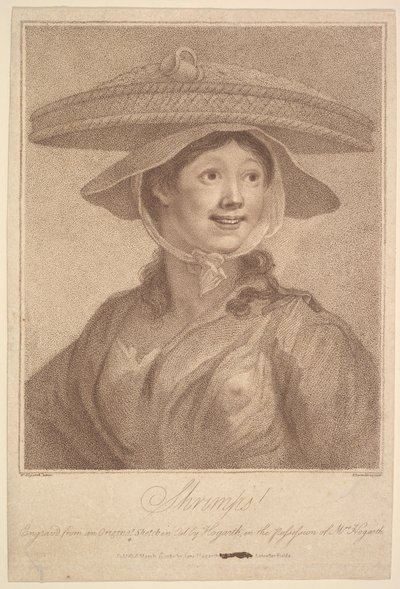 Crevettes!, [25 mars 1782], réédité 1790 - Francesco Bartolozzi