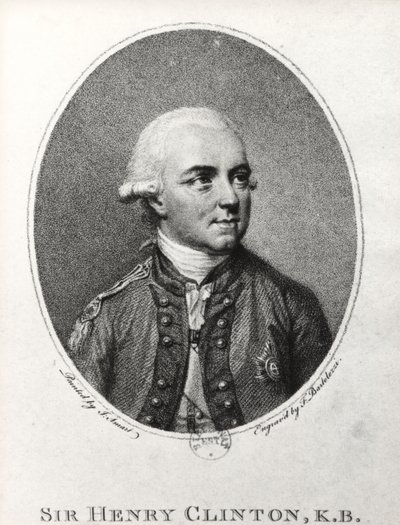 Sir Henry Clinton (1730-95) (gravure) - Francesco Bartolozzi
