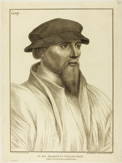 Sir John Gage - Francesco Bartolozzi