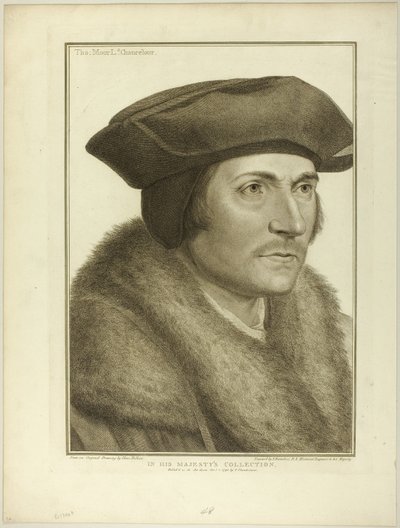 Sir Thomas More, Lord Chancelier - Francesco Bartolozzi