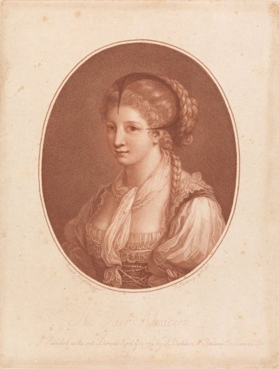 La belle Alsacienne - Francesco Bartolozzi