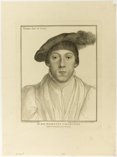Thomas Comte de Surrey - Francesco Bartolozzi