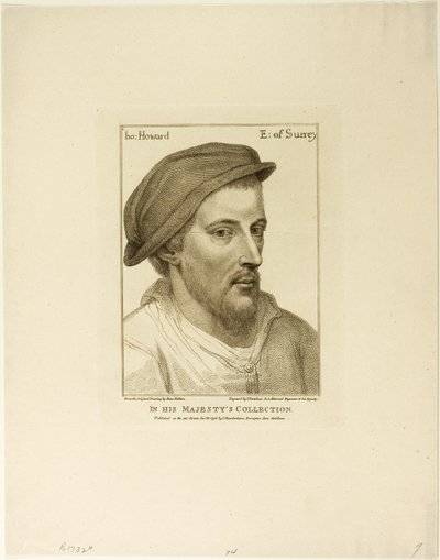 Thomas Howard, Comte de Surrey - Francesco Bartolozzi