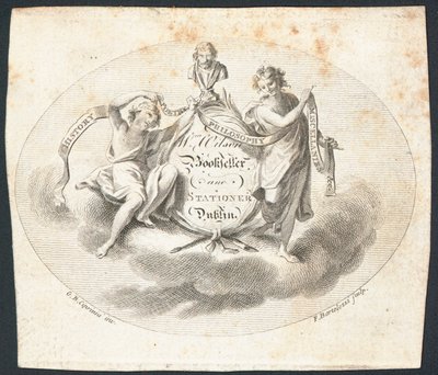 Carte de visite, William Wilson - Francesco Bartolozzi