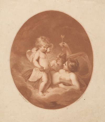 Venus tadelt Amor - Francesco Bartolozzi