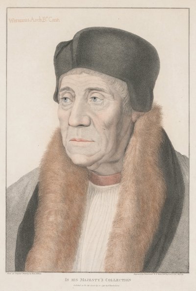 Waramus, archevêque de Canterbury, 1795 - Francesco Bartolozzi