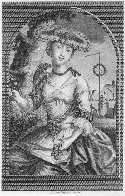 Jeune femme, vers 1740-1810 - Francesco Bartolozzi
