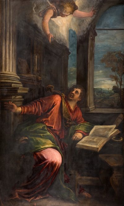 Saint Jean le Divin, 1592 - Francesco Bassano the Younger