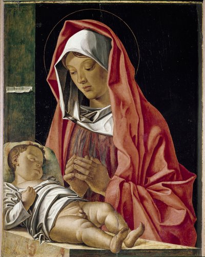 La Vierge adorant l