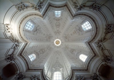 Vue intérieure de la coupole de l