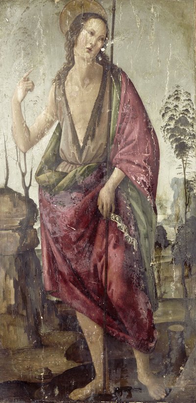 Jean-Baptiste - Francesco Botticini (attributed to)