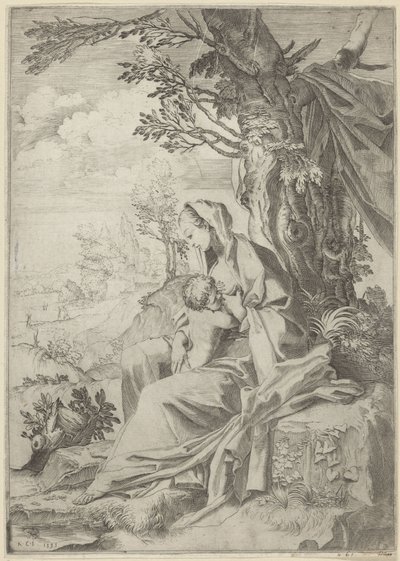 Marie allaite l