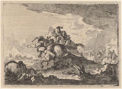 Bataille de cavalerie - Francesco Casanova