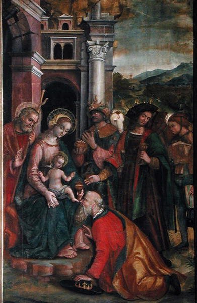 Adoration des Mages, 1517 - Francesco Casella