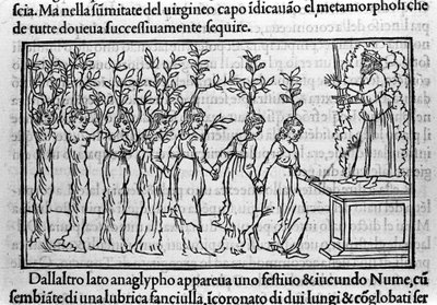 Gravure dans "Hypnerotomachia Polyphili" (le rêve de Poliphile) par le moine dominicain Francesco Colonna, Venise - Francesco Colonna