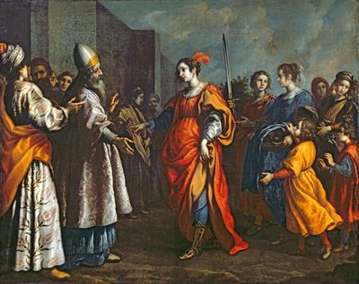 Le Triomphe de Judith, vers 1620-30 - Francesco Curradi