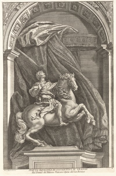 Statue de Constantin - Francesco Faraone Aquila