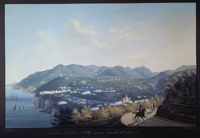 Vico Equense et la nouvelle route vers Sorrente - Francesco Fergola