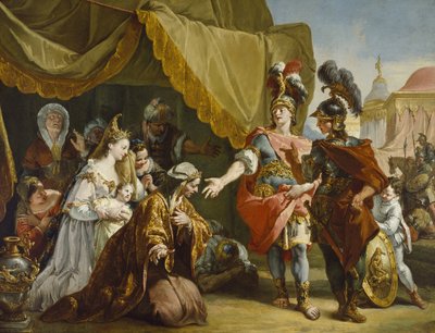 Famille de Darius devant Alexandre - Francesco Fontebasso