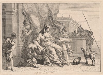 Sofonisba (ou Artémise) - Francesco Fontebasso