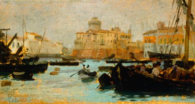 Port à Livourne - Francesco Gioli