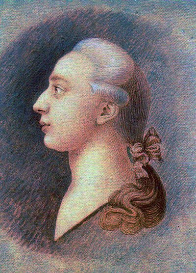 Portrait de Giacomo Casanova (1725-1798) par Francesco Giuseppe Casanova (1727-1802), vers 1750 - Francesco Giuseppe Casanova