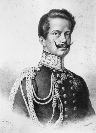 Portrait de Vittorio Emanuele II, premier roi d