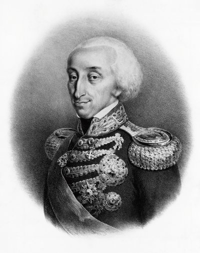Portrait de Victor-Emmanuel Ier de Savoie (1759-1824), roi de Sardaigne - Francesco Gonin