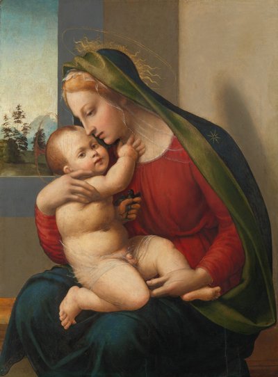 Madone et enfant - Francesco Granacci