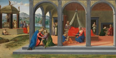 Scènes de la vie de Saint Jean-Baptiste, vers 1506-7 - Francesco Granacci
