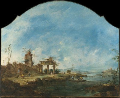Paysage fantastique - Francesco Guardi