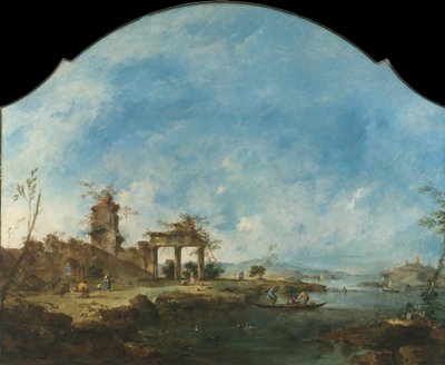 Paysage fantastique, vers 1765 - Francesco Guardi
