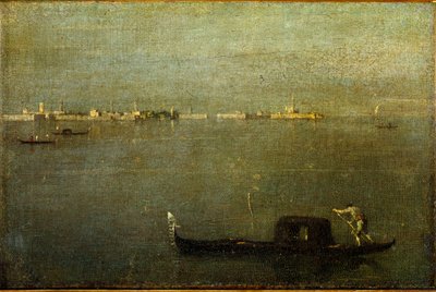 Gondole sur la lagune - Francesco Guardi