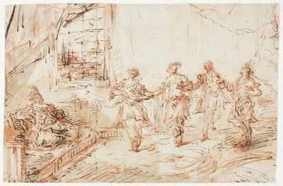 Scène de harem - Francesco Guardi