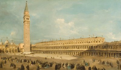 Piazza San Marco à Venise - Francesco Guardi