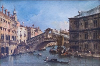 Ponte di Rialto - Francesco Guardi