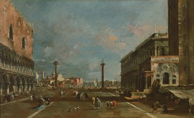 San Marco Piazzetta, Venise - Francesco Guardi