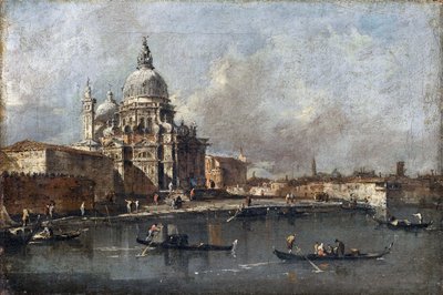 Santa Maria della Salute, Venise, c.1780 - Francesco Guardi