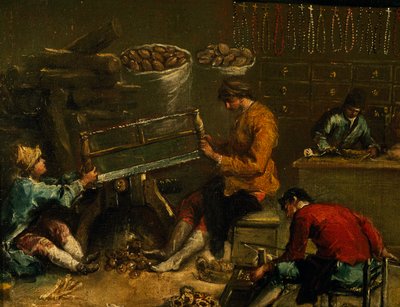 Enseigne de la Guilde des Coroneri - Francesco Guardi