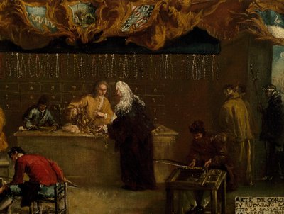 Enseigne de la Guilde des Coroneri - Francesco Guardi