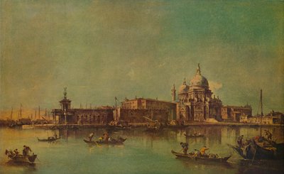 La Dogana et la Salute, Venise - Francesco Guardi