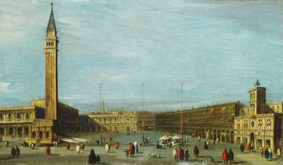 La Piazza San Marco, Venise, vue vers l
