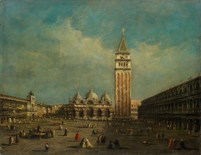 La Piazza San Marco à Venise - Francesco Guardi