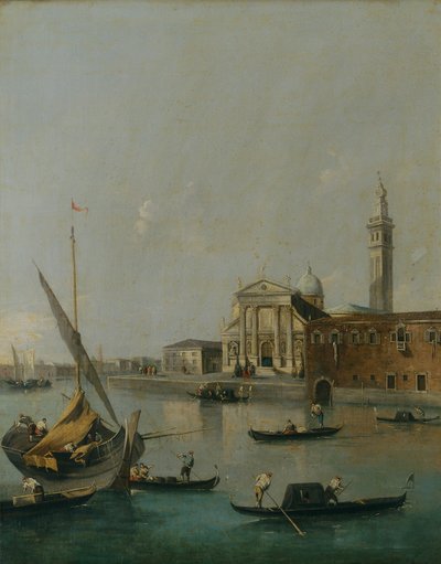 Venise avec des navires - Francesco Guardi