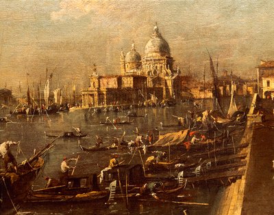 Vue du Molo vers Santa Maria della Salute - Francesco Guardi