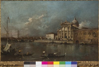 Vue de San Giorgio Maggiore depuis la Giudecca, 1774-91 - Francesco Guardi